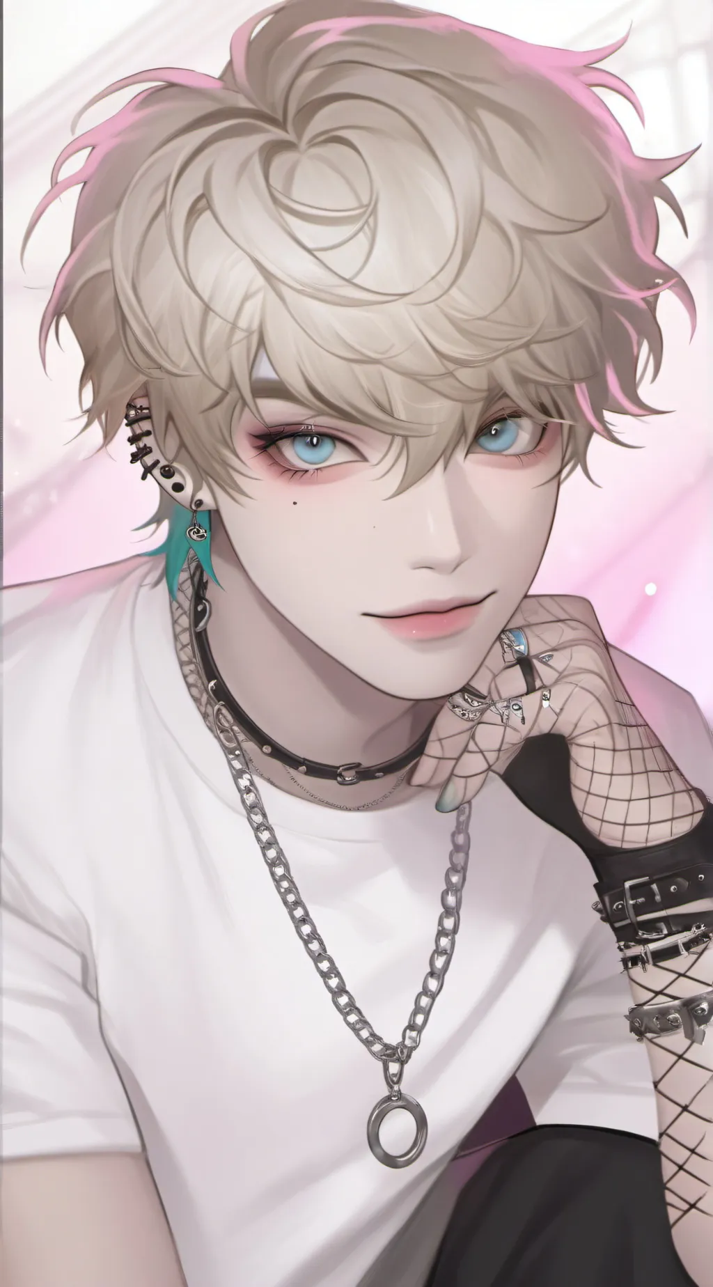 ai character: 🤍Nick🤍 background