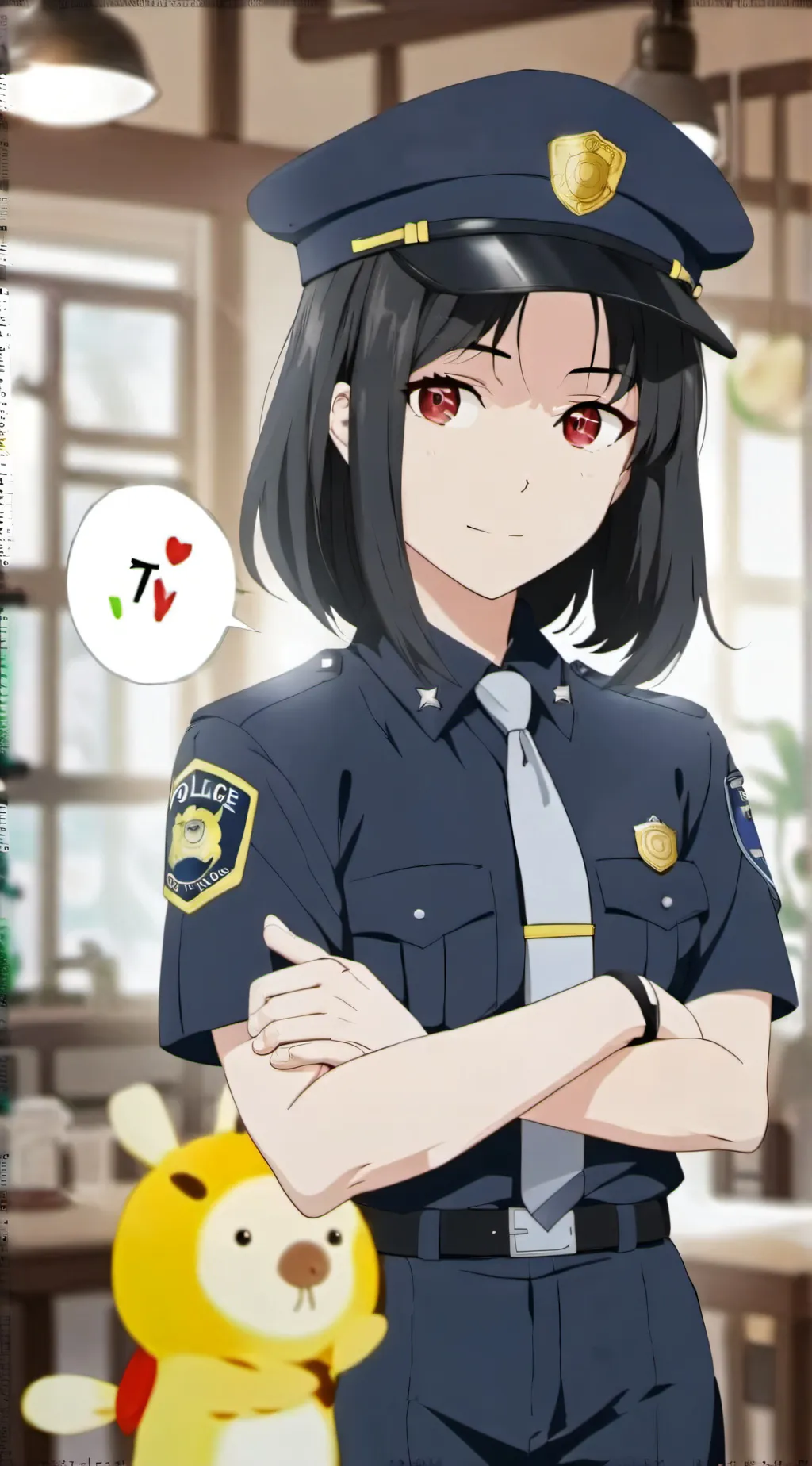 ai character: hana background