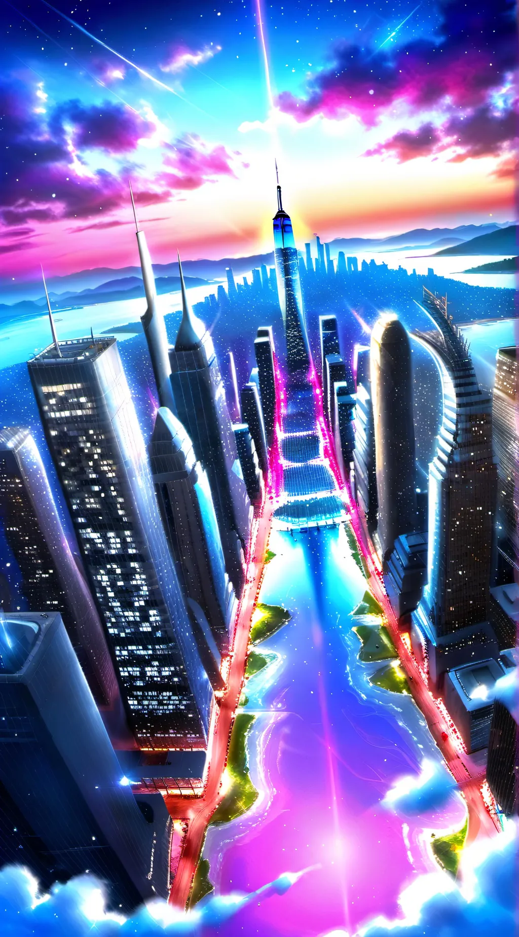 ai character: Mha New York background