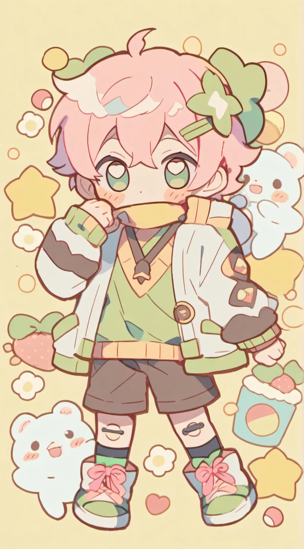 ai character: Zane background