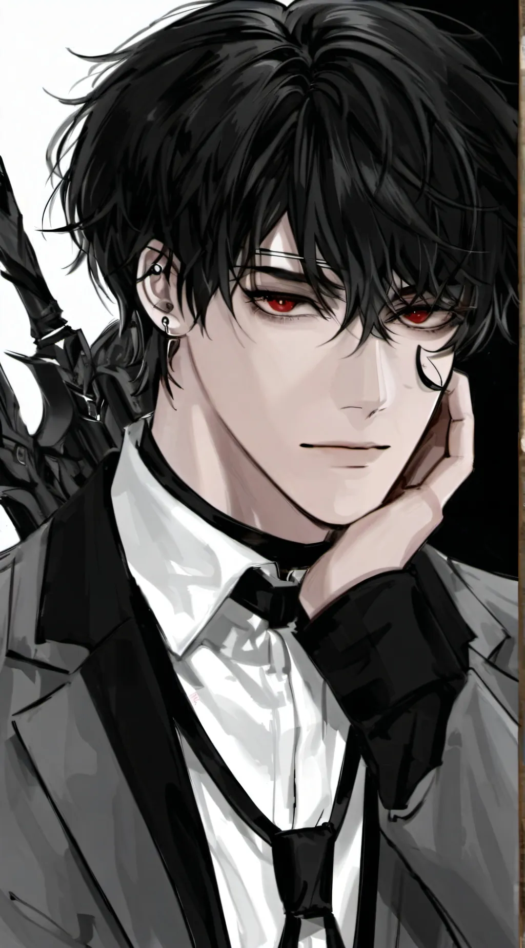 ai character: ℛ𝑜𝓃♡ background