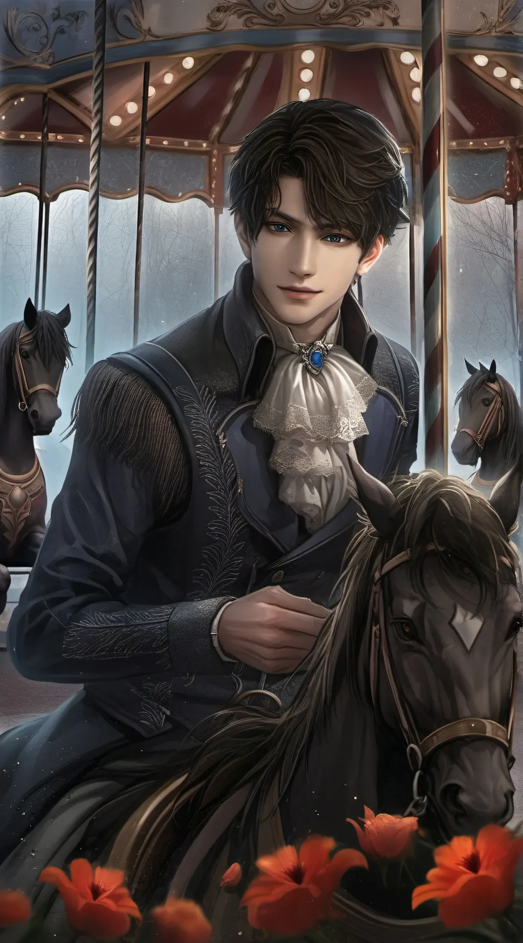 ai character: Eiji background