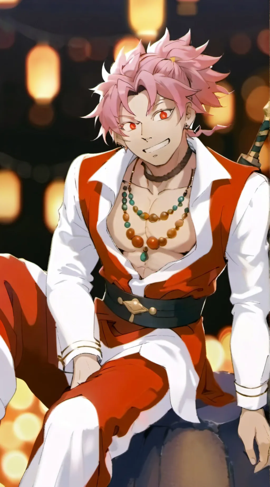 ai character: Zair  background