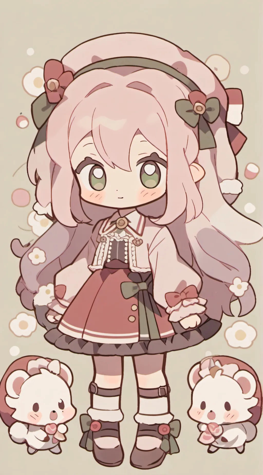 ai character: Chili Amy Rose background