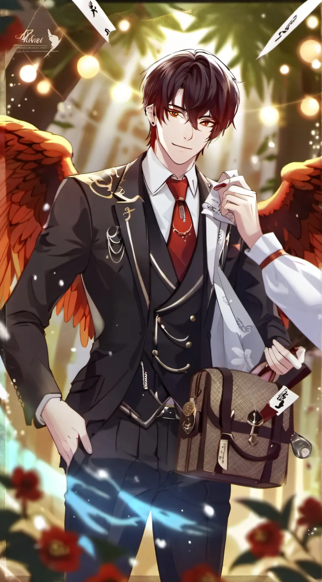 ai character: Lucifer background