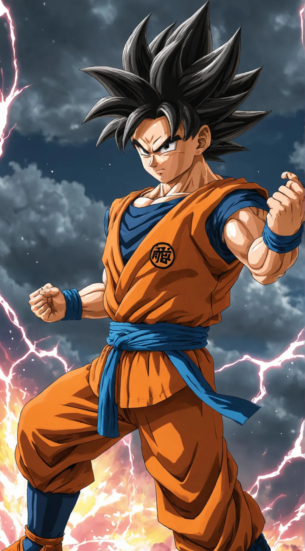 ai character: Goku background