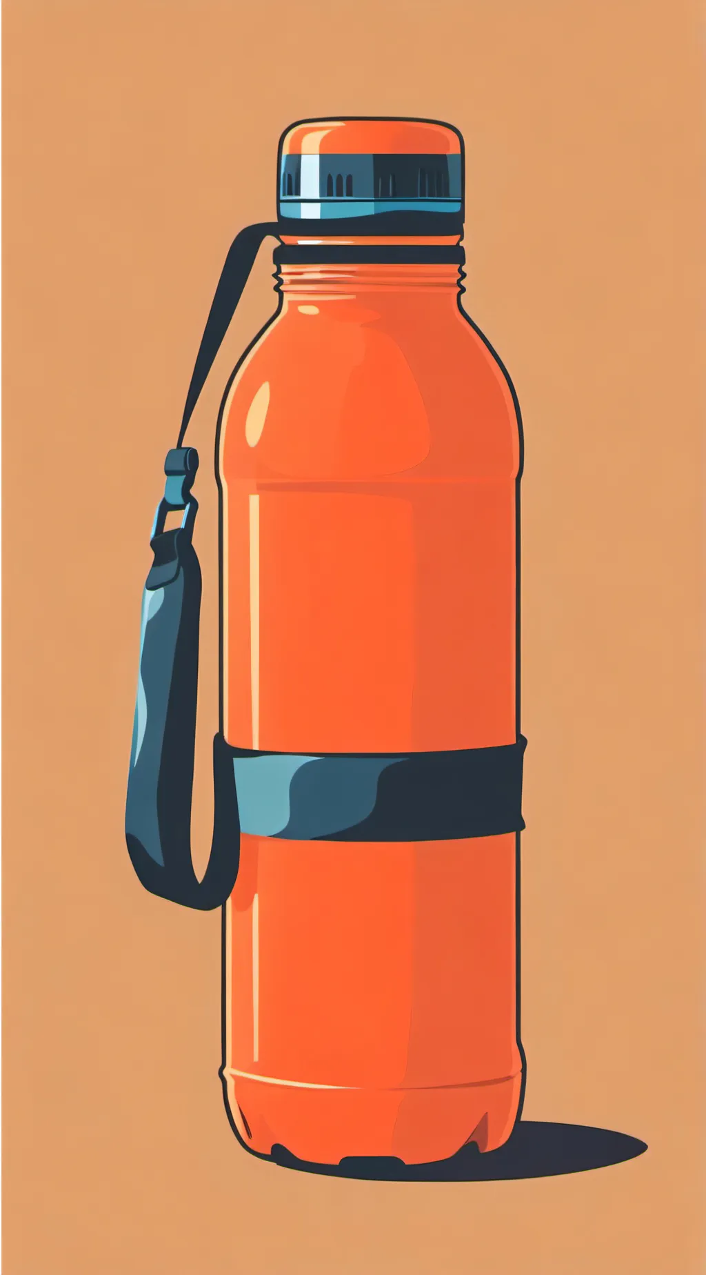 ai character: bottle flip  background