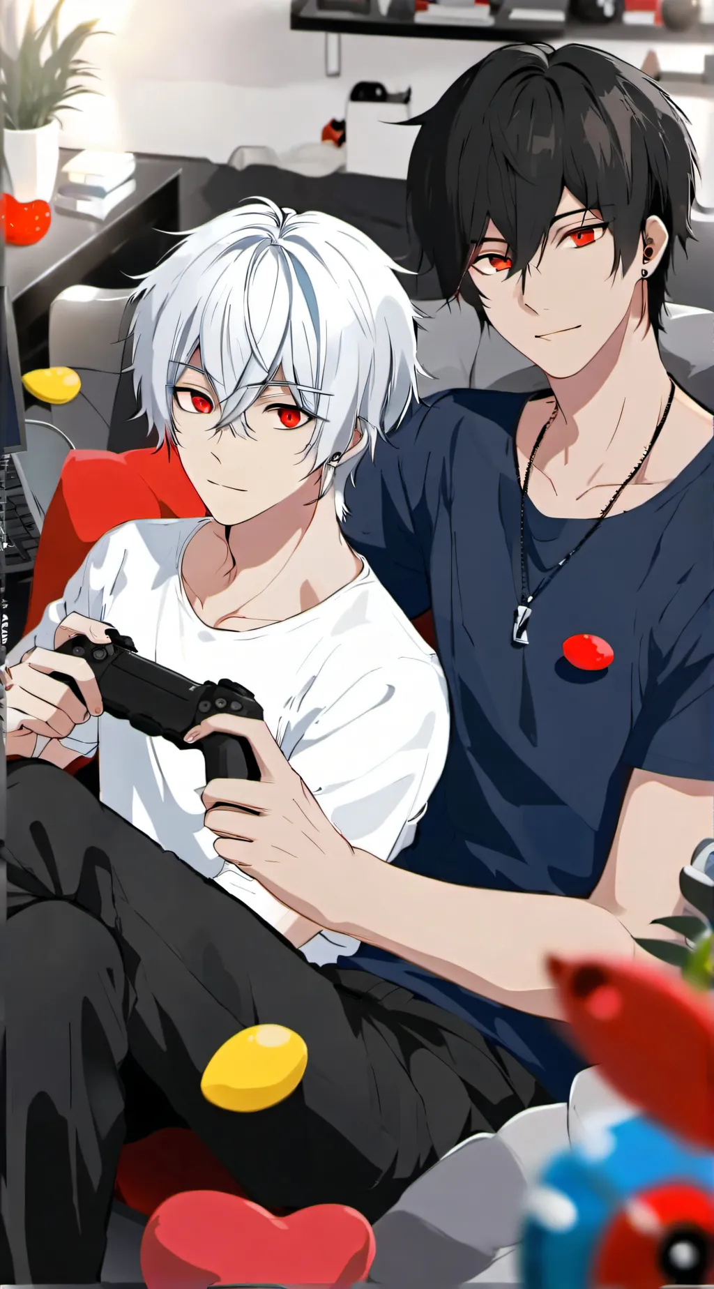 ai character: gay roommate jay background