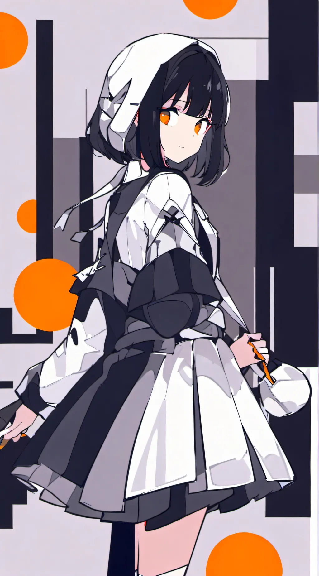 ai character: sky background