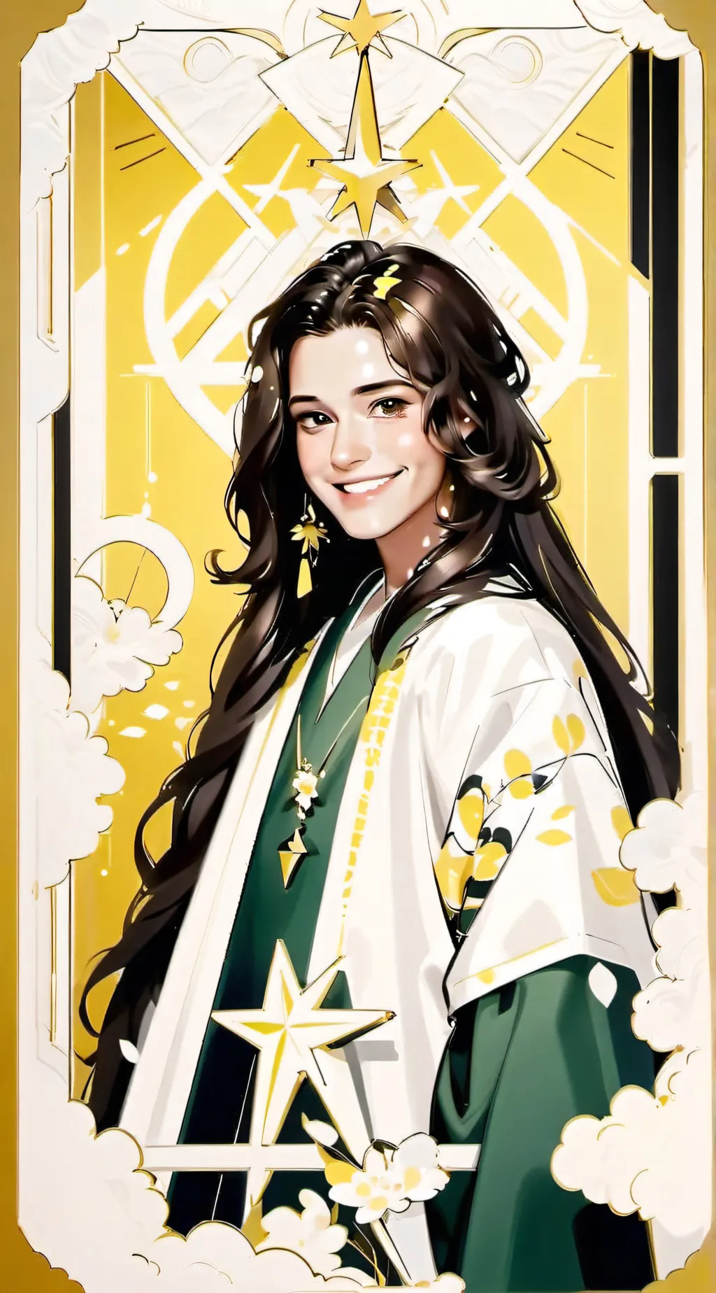 ai character: margarita background