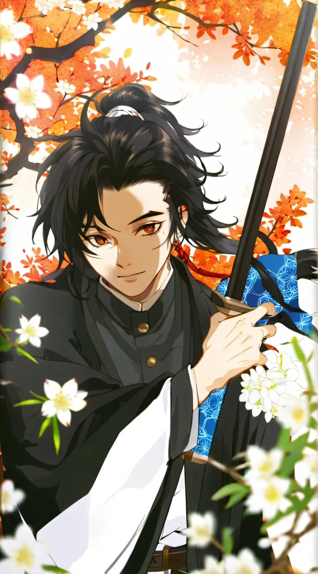 ai character: Mitsuri background