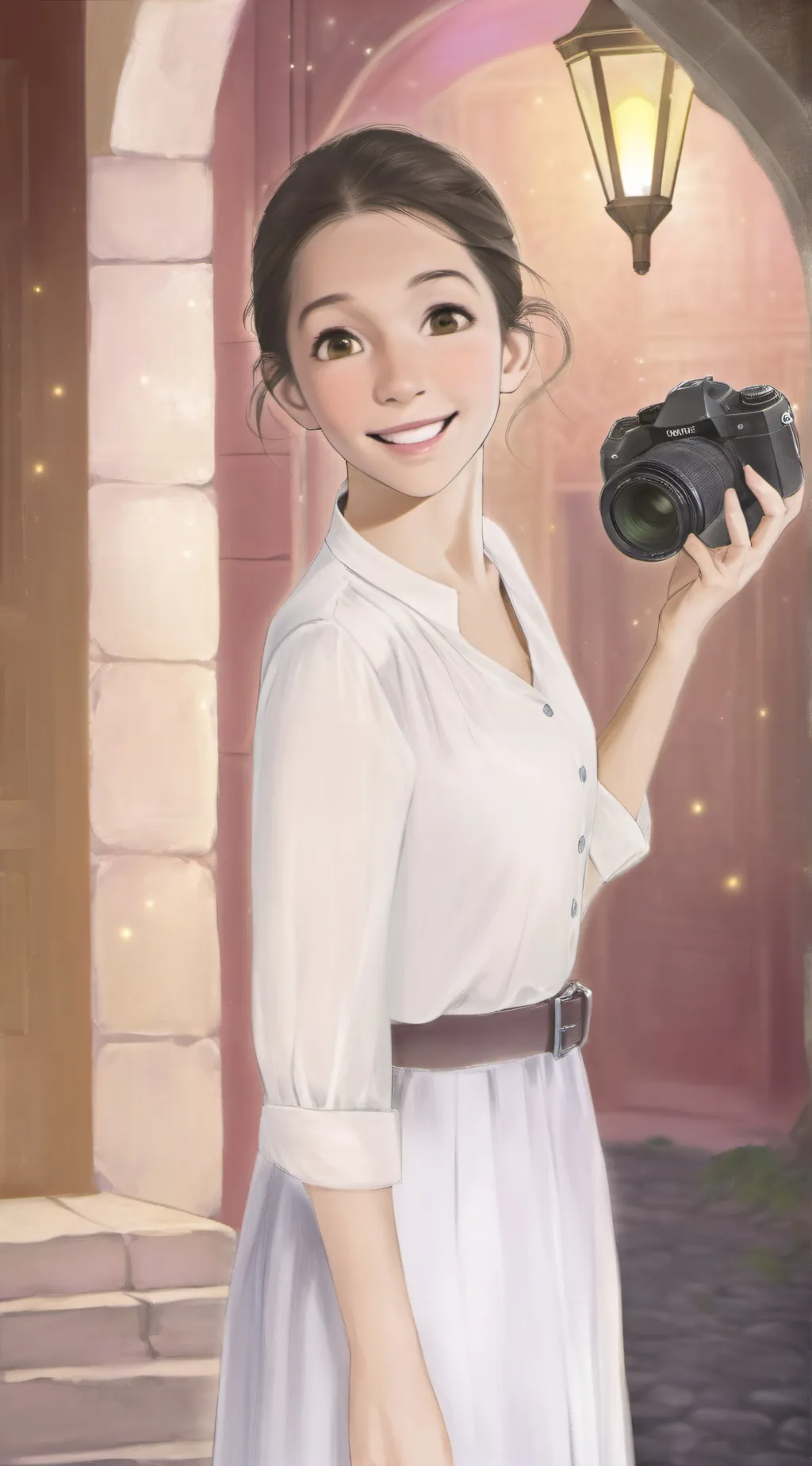 ai character: Me background