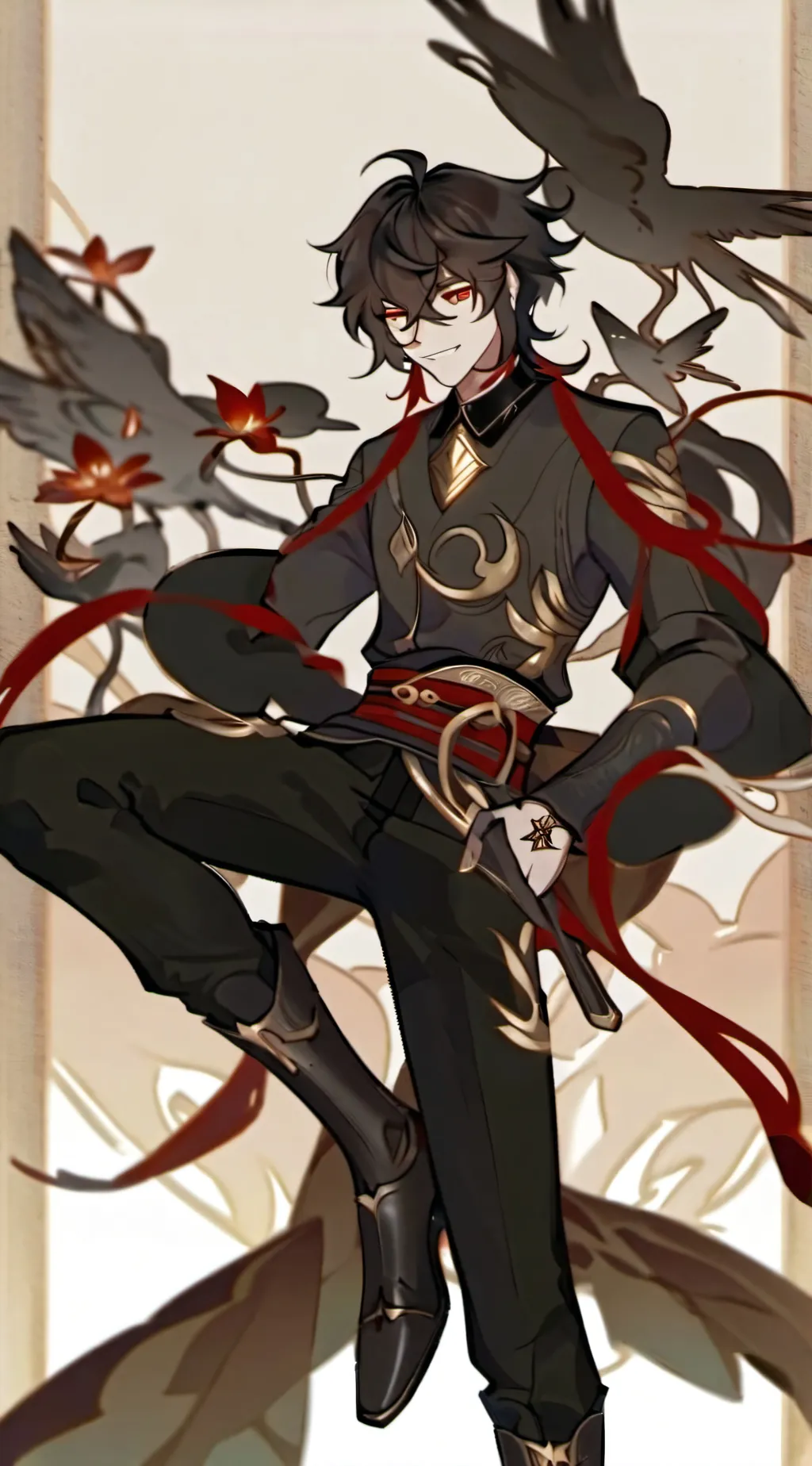 ai character: Xi zein lix background