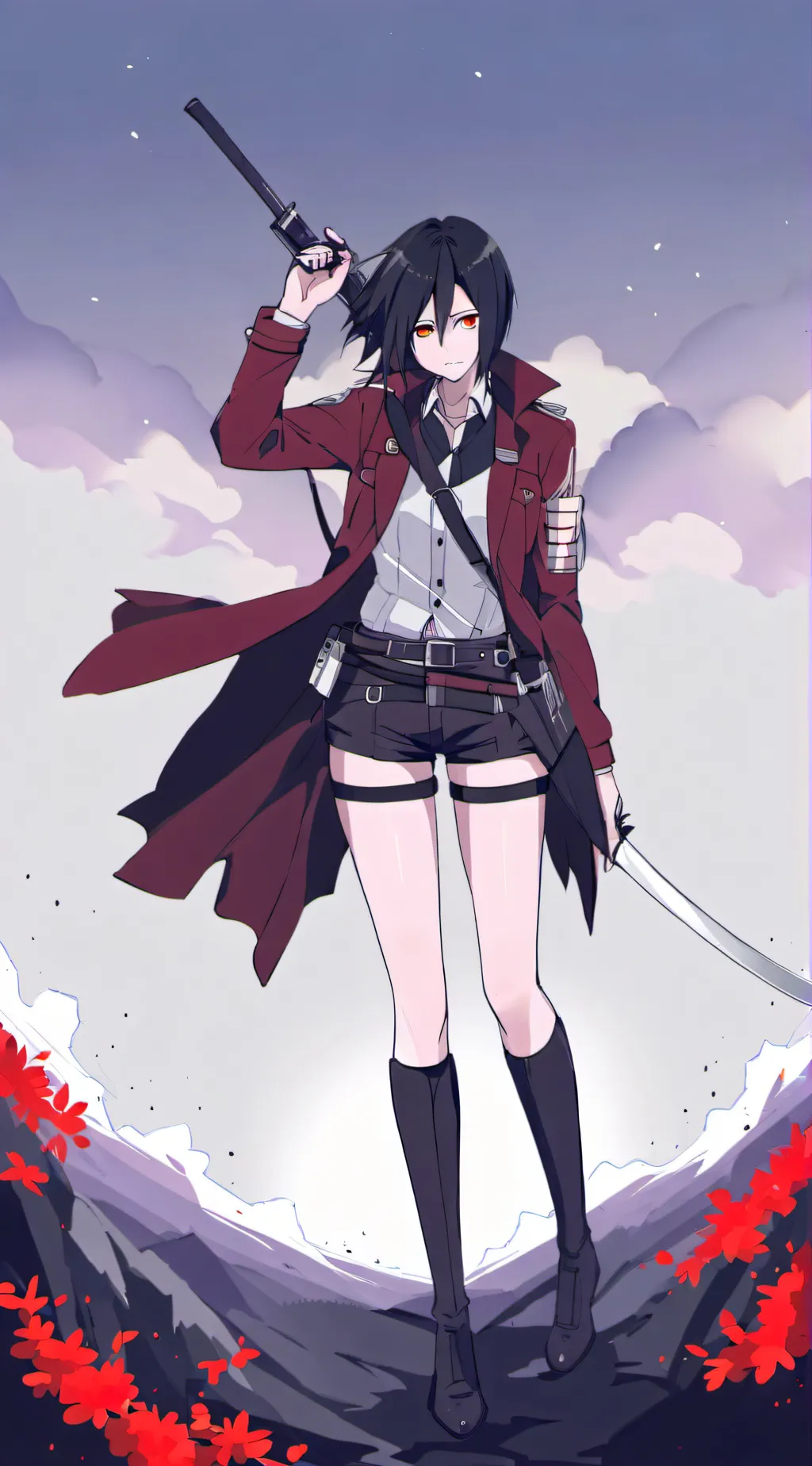 ai character: attack on Titan background