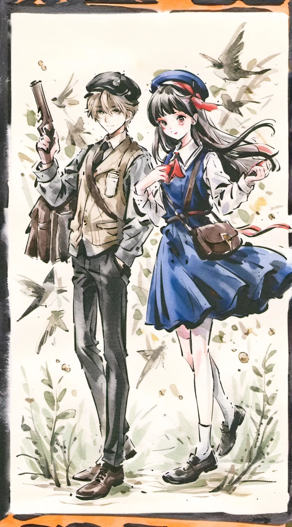 ai character: Spy assignment  background