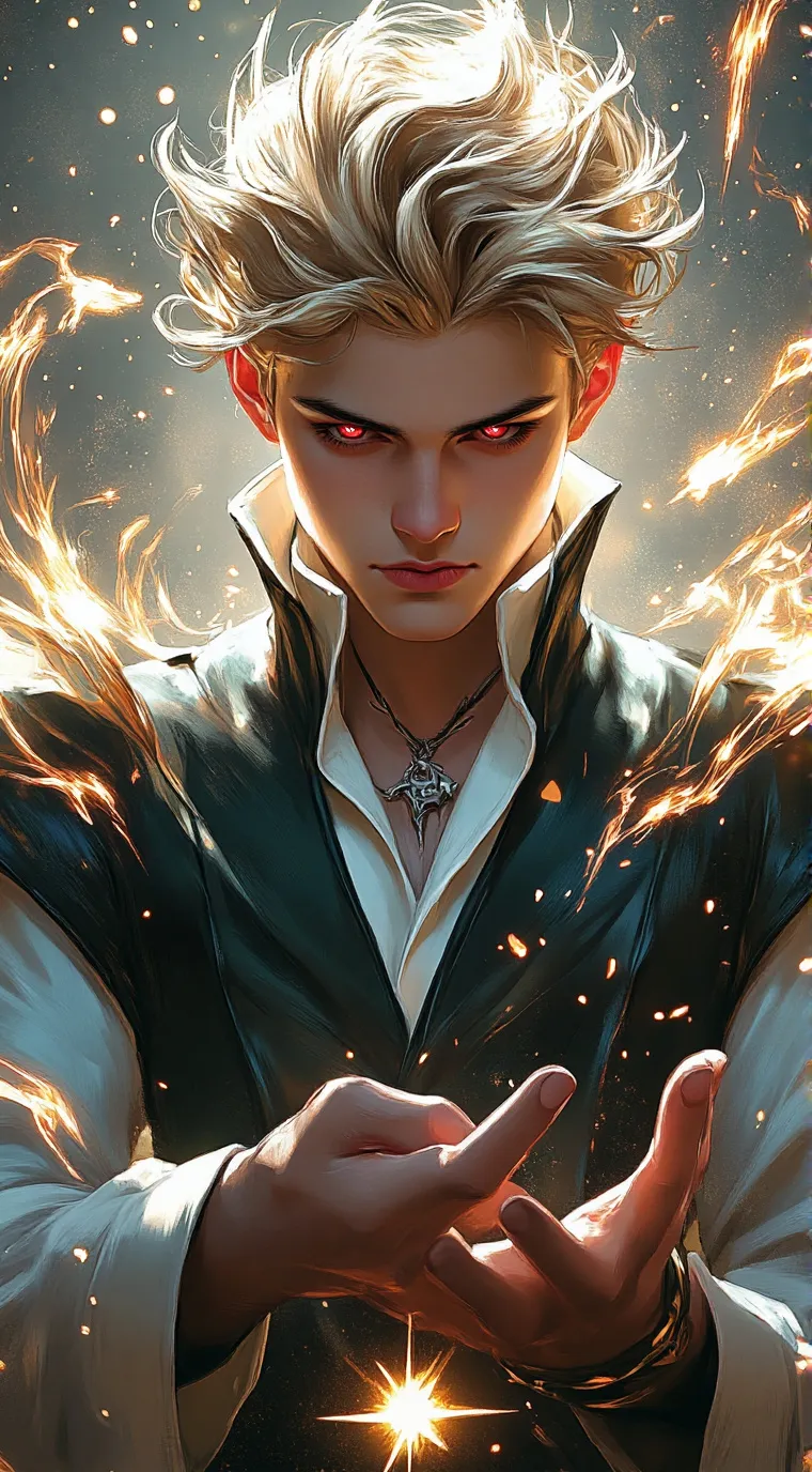 ai character: Katsuki Bakugou background