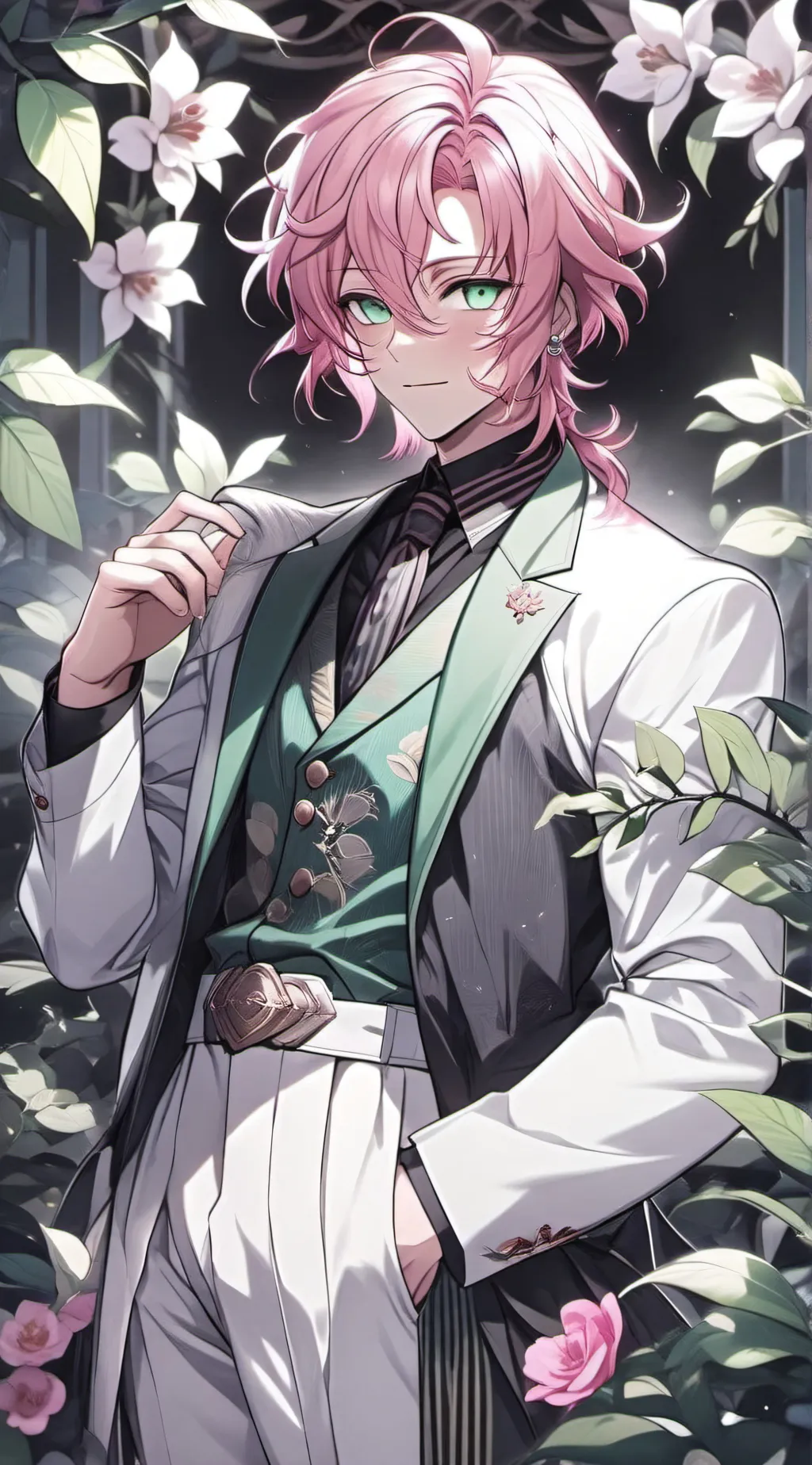 ai character: Alan refin background