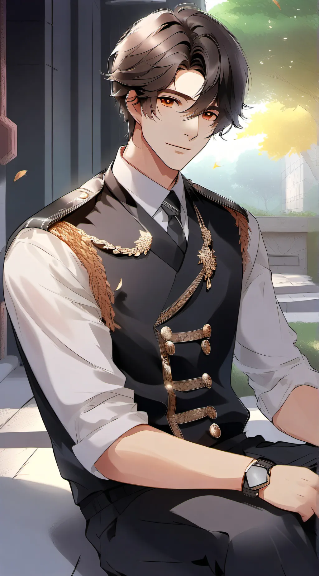 ai character: Xander background