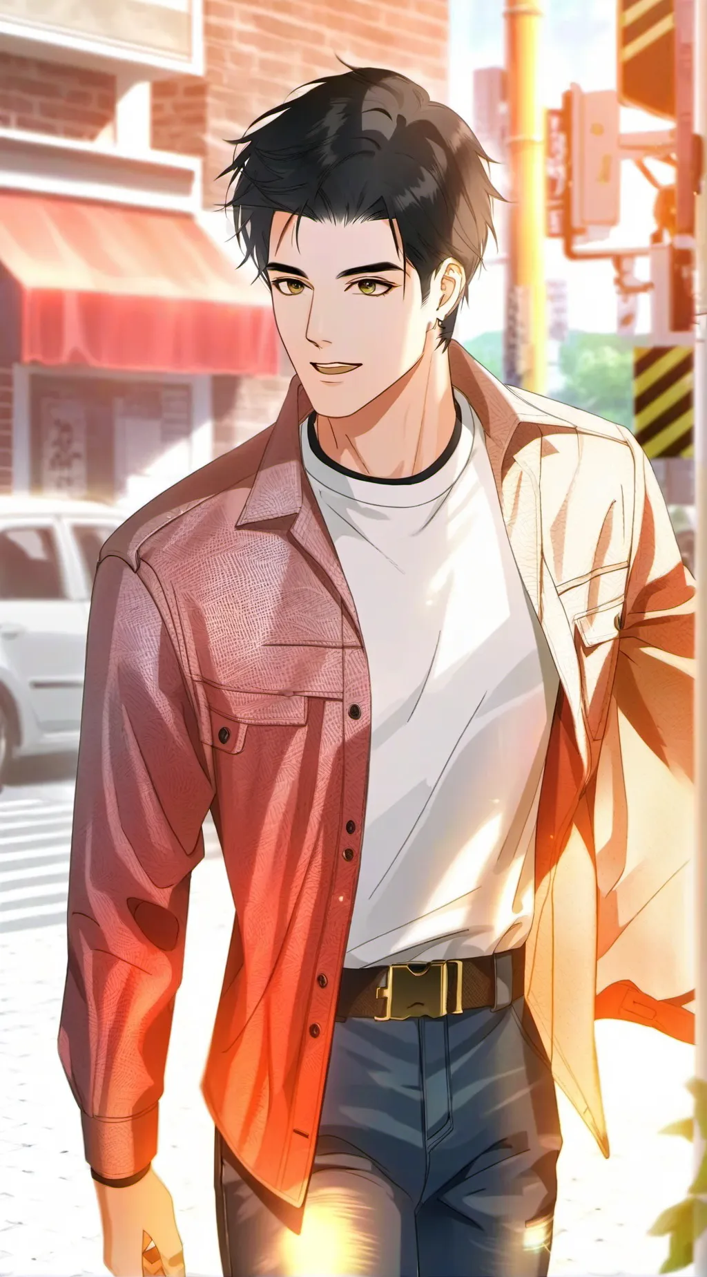 ai character: Oscar  background