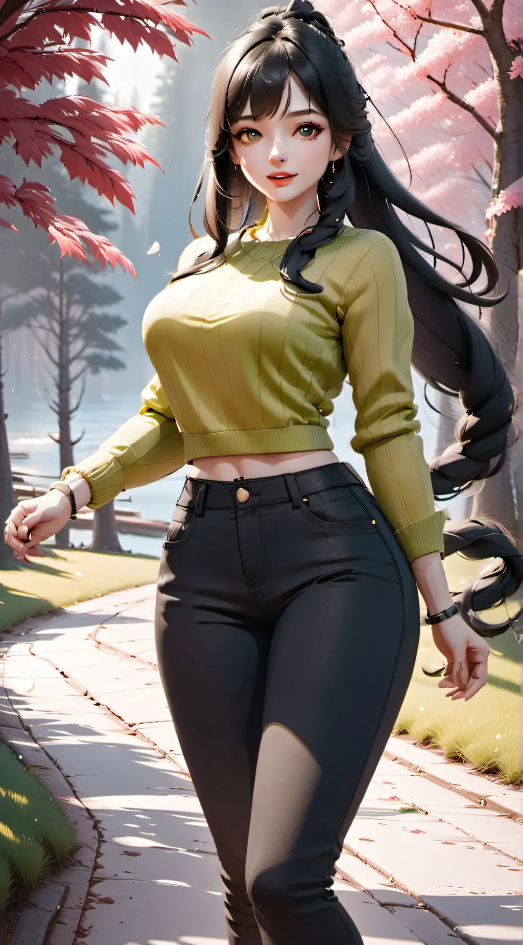 ai character: Jade background