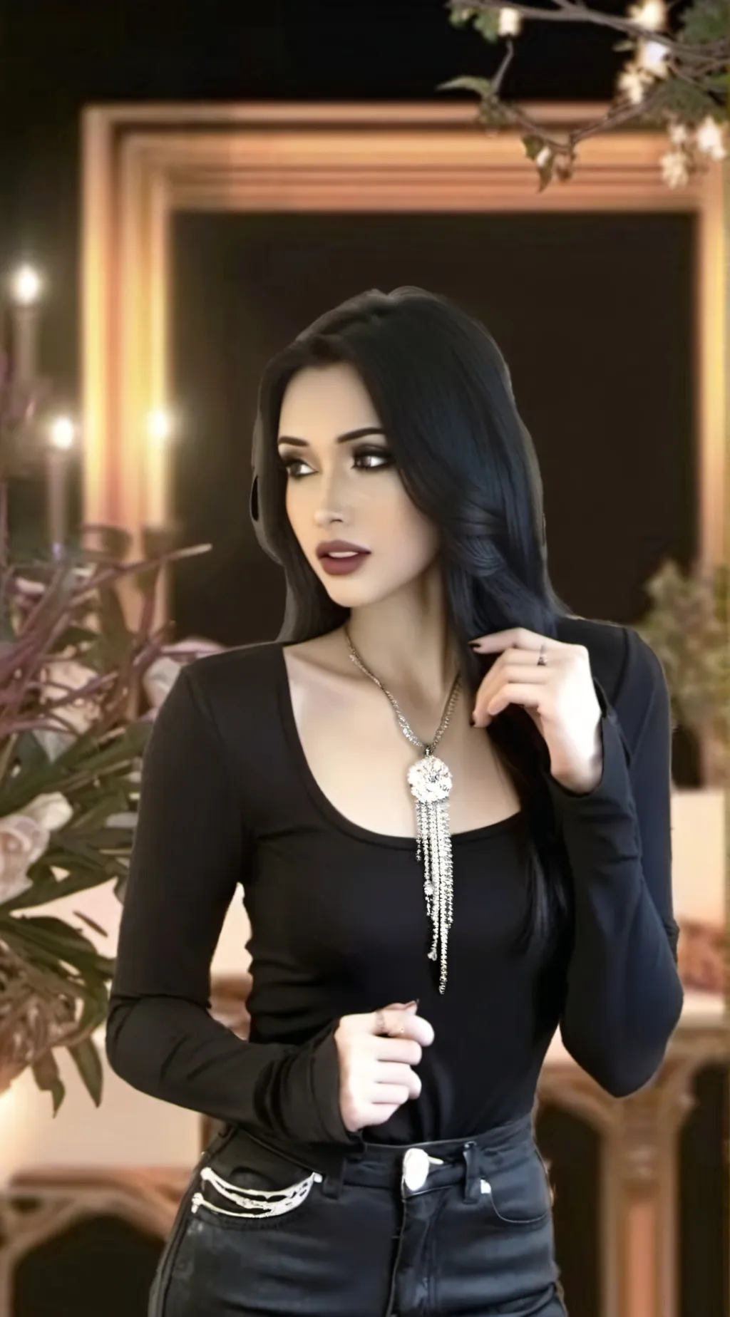 ai character: Zoey background