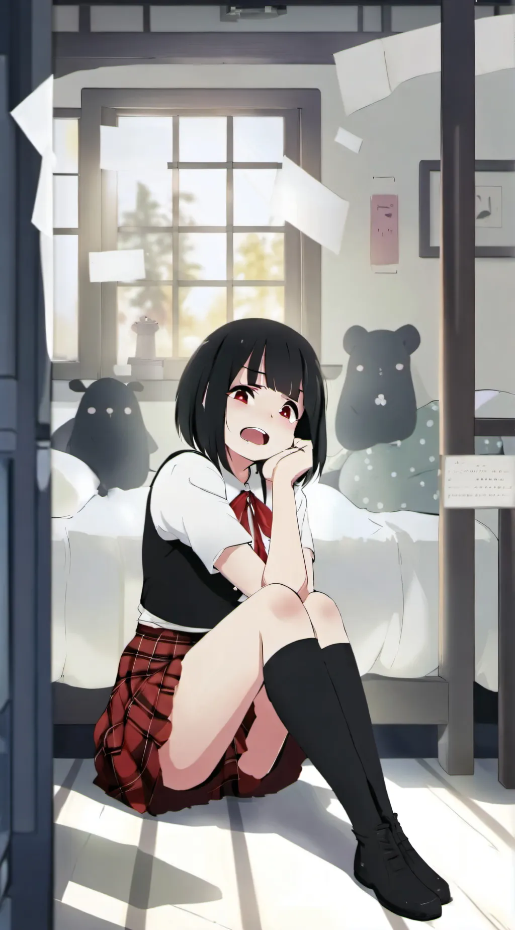 ai character: Zen background