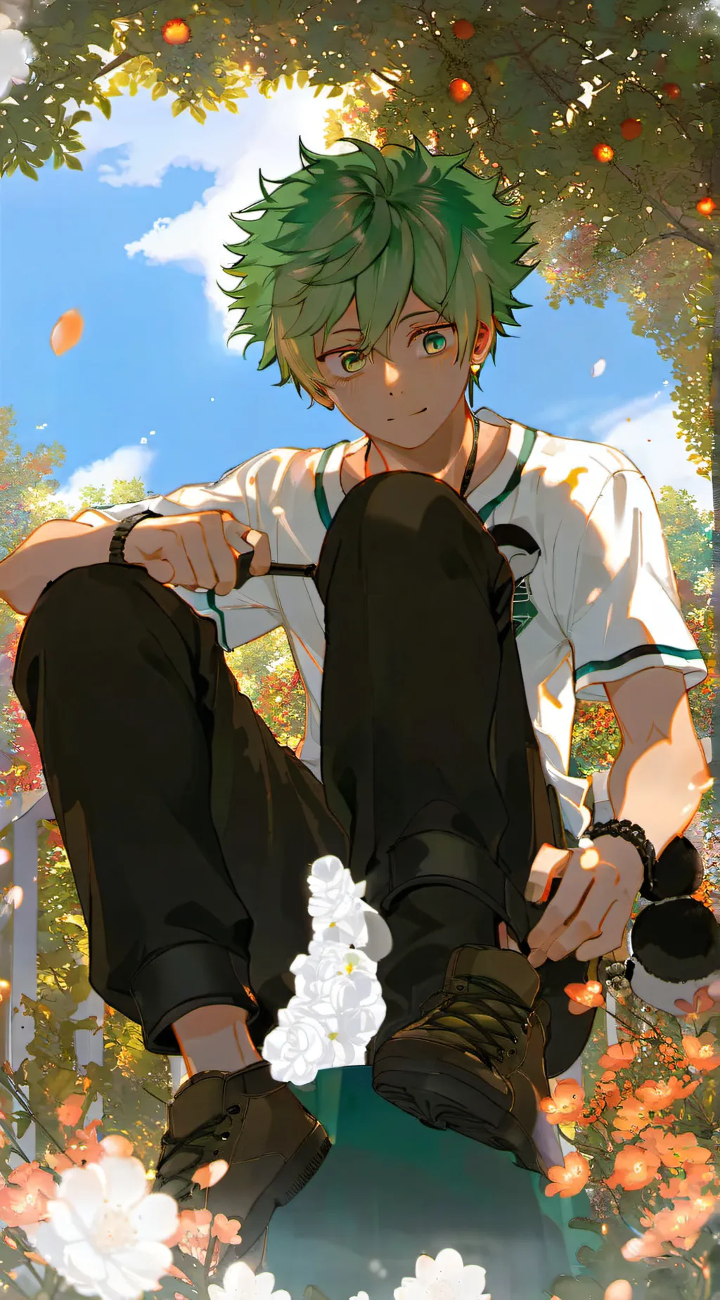 ai character: Oreo came back  background