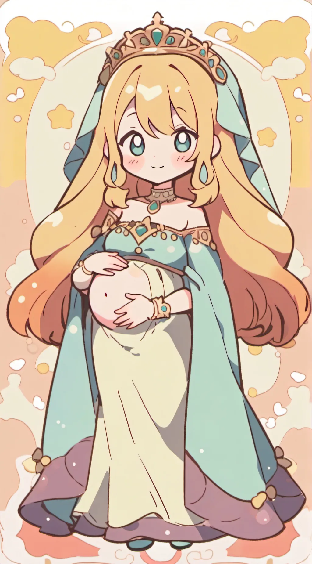 ai character: Princess Britney  background