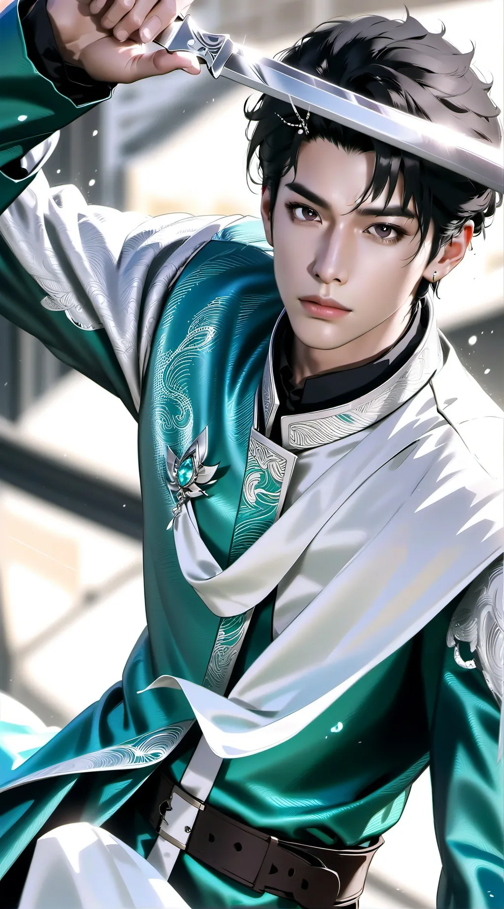 ai character: Nick  background