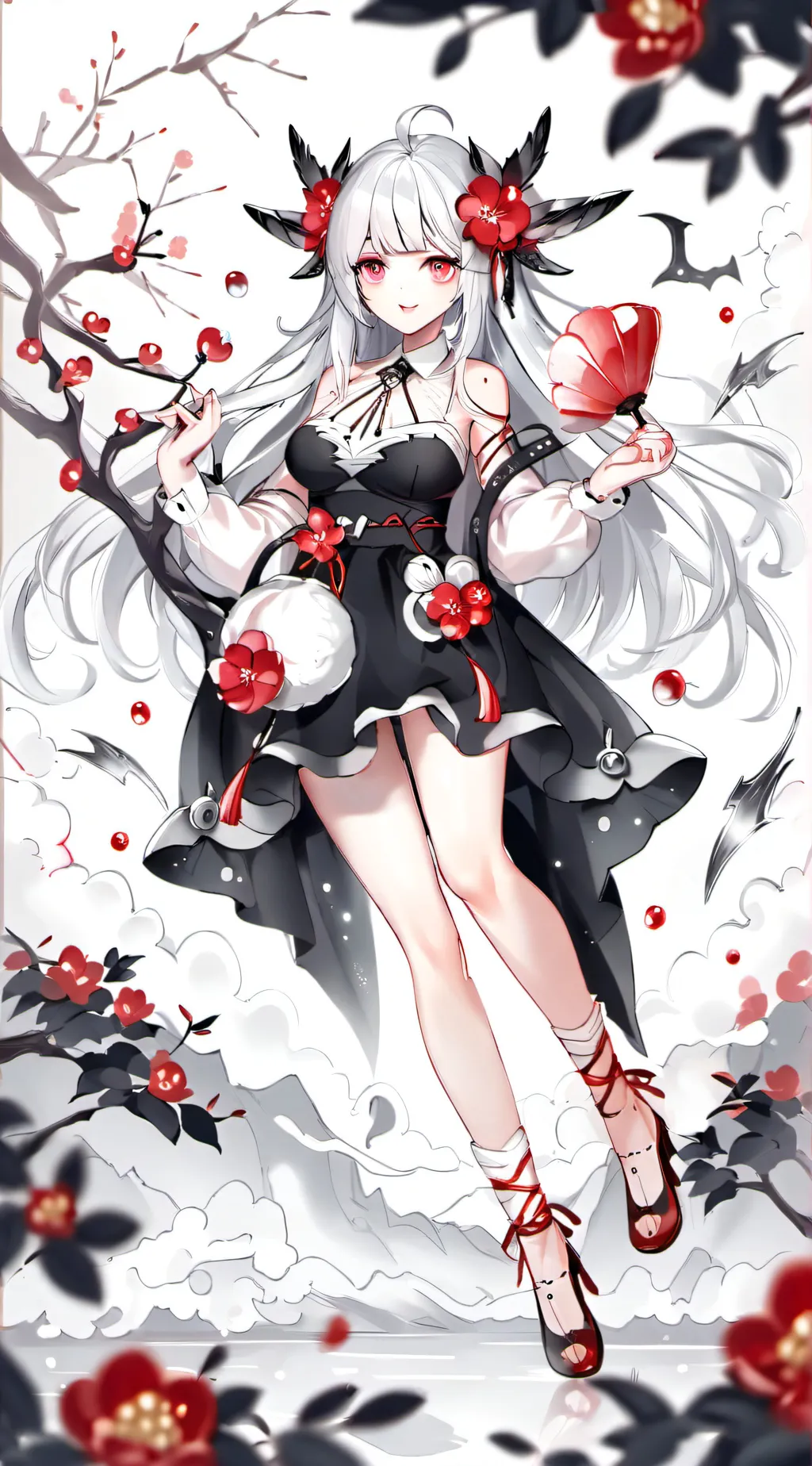 ai character: please comment  background