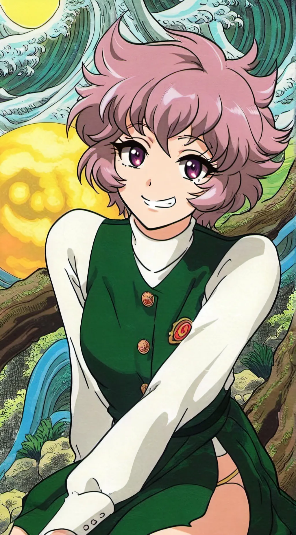 ai character: nani background