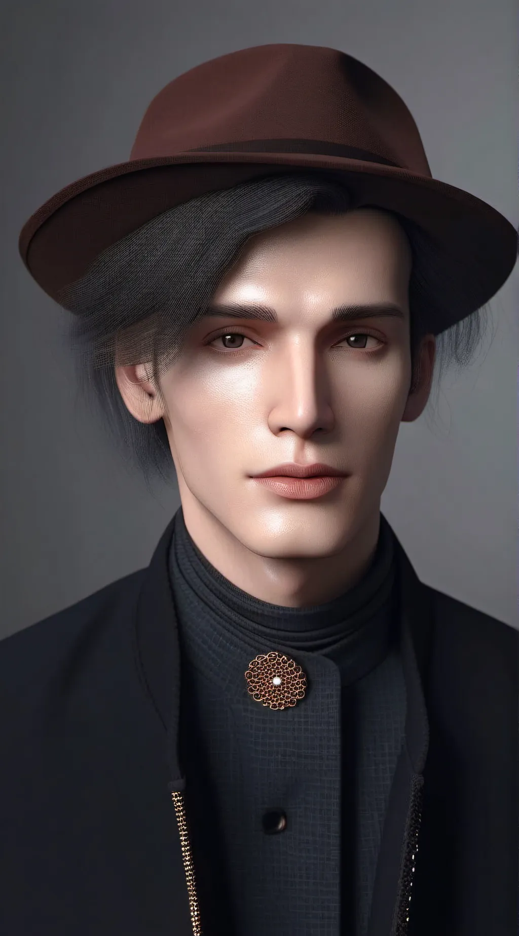 ai character: Santa background