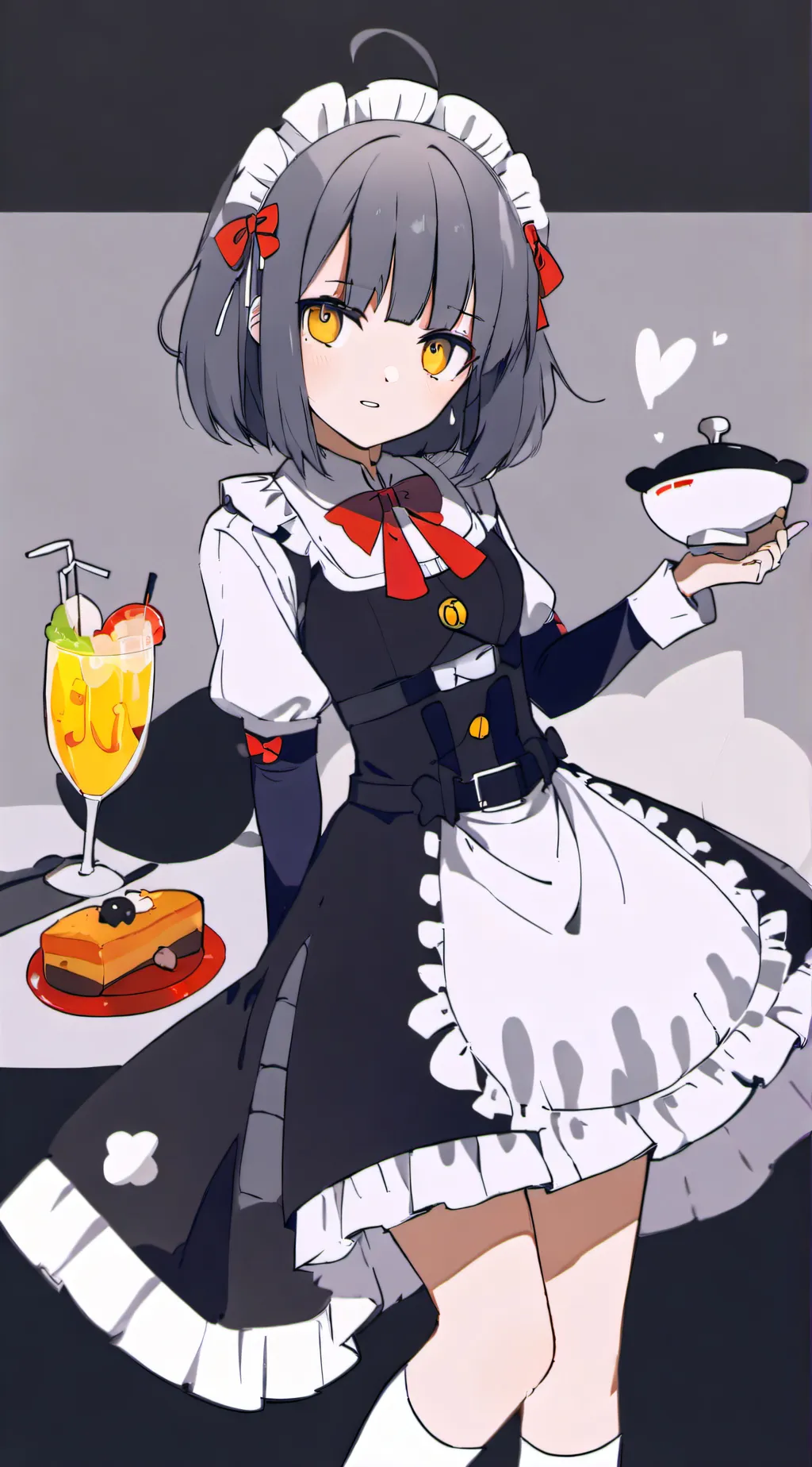 ai character: Robomaid life background