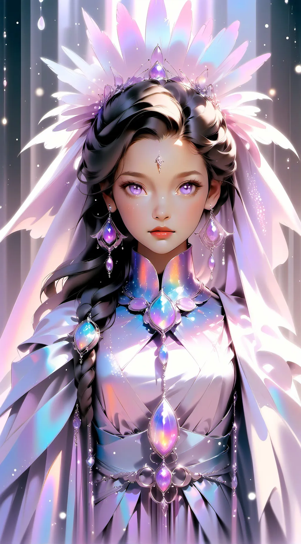 ai character: Inès  background