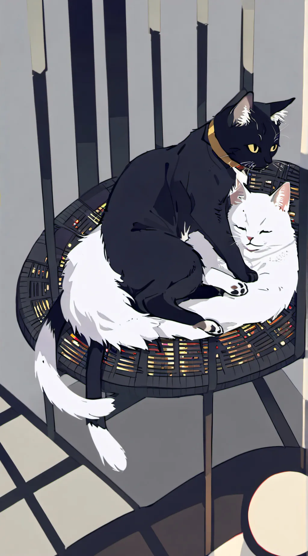 ai character: catnap background