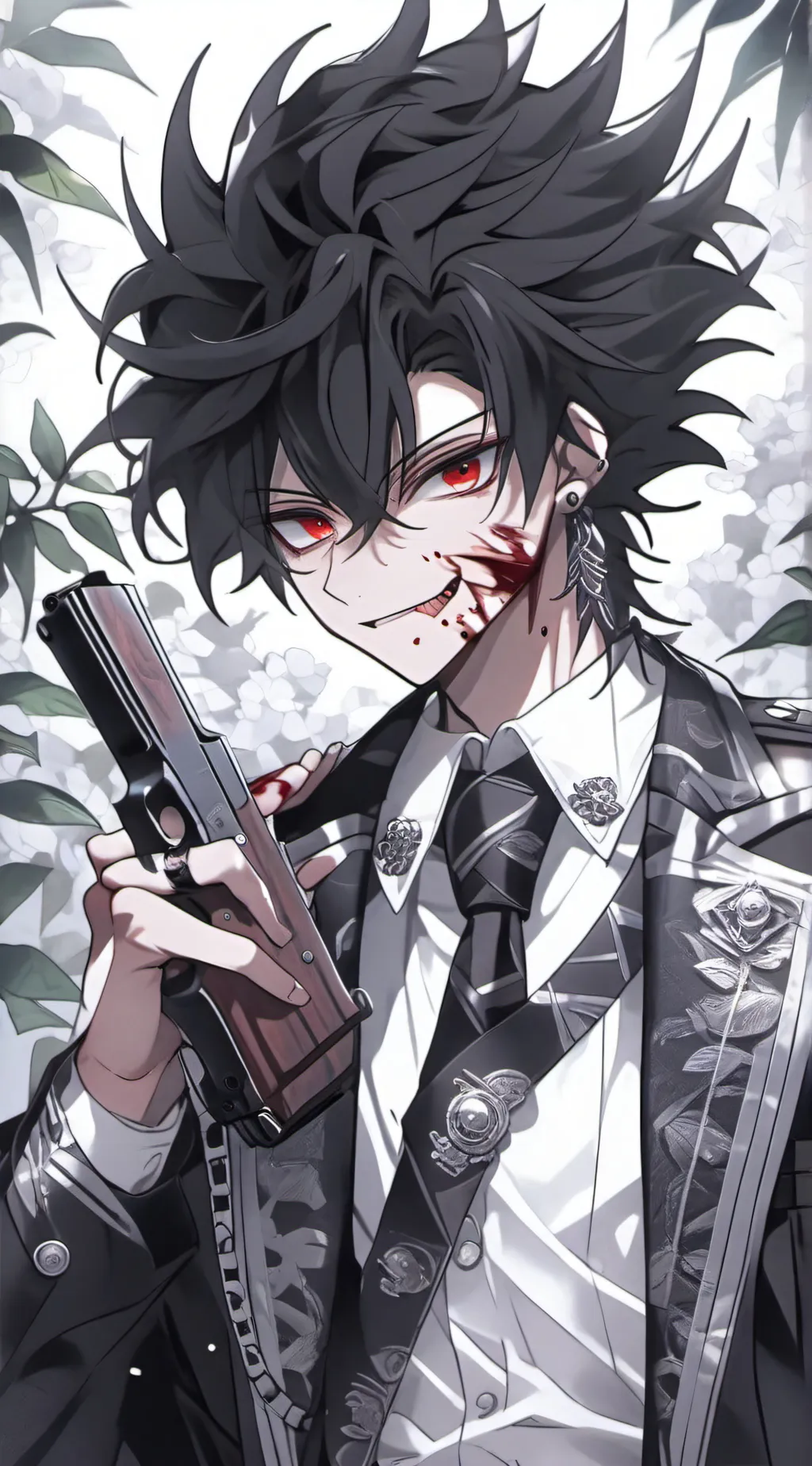 ai character: shadow the crazy background