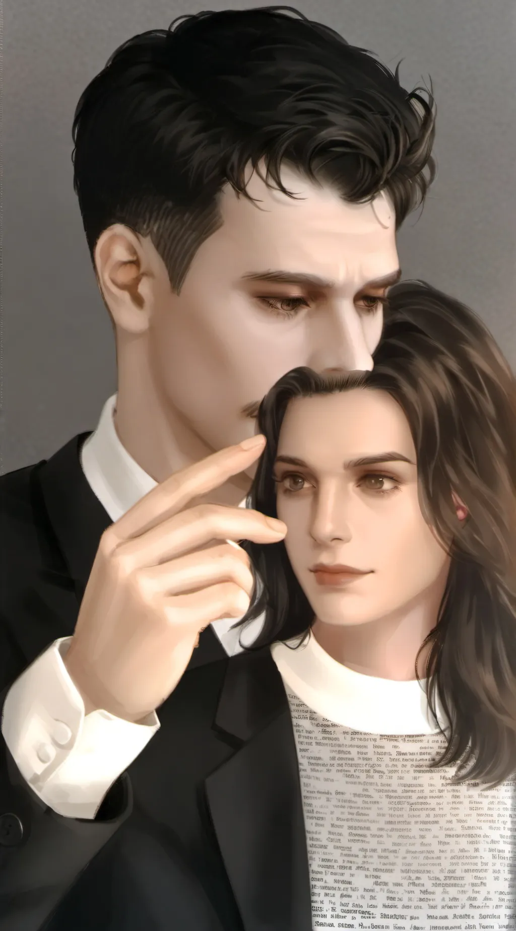 ai character: MEWING KID  background