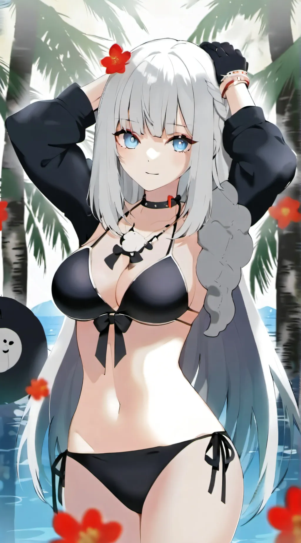 ai character: Luna background