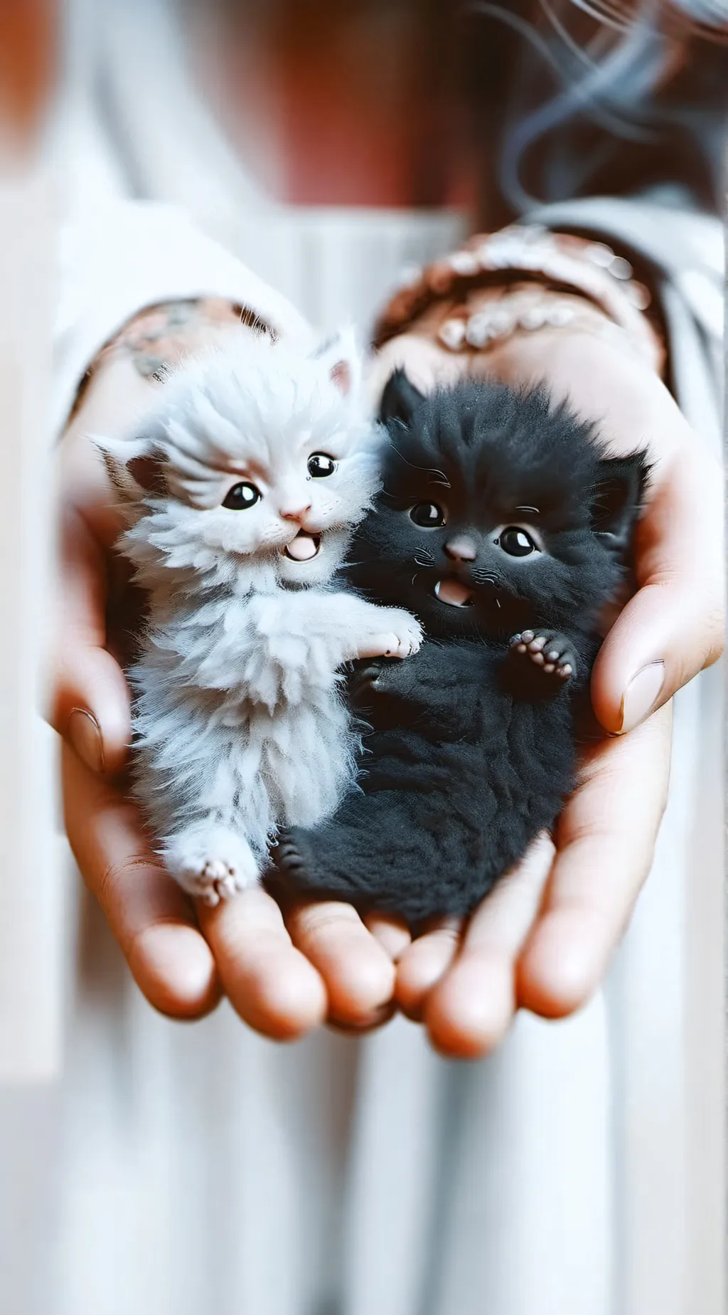 ai character: Kitten gang! background