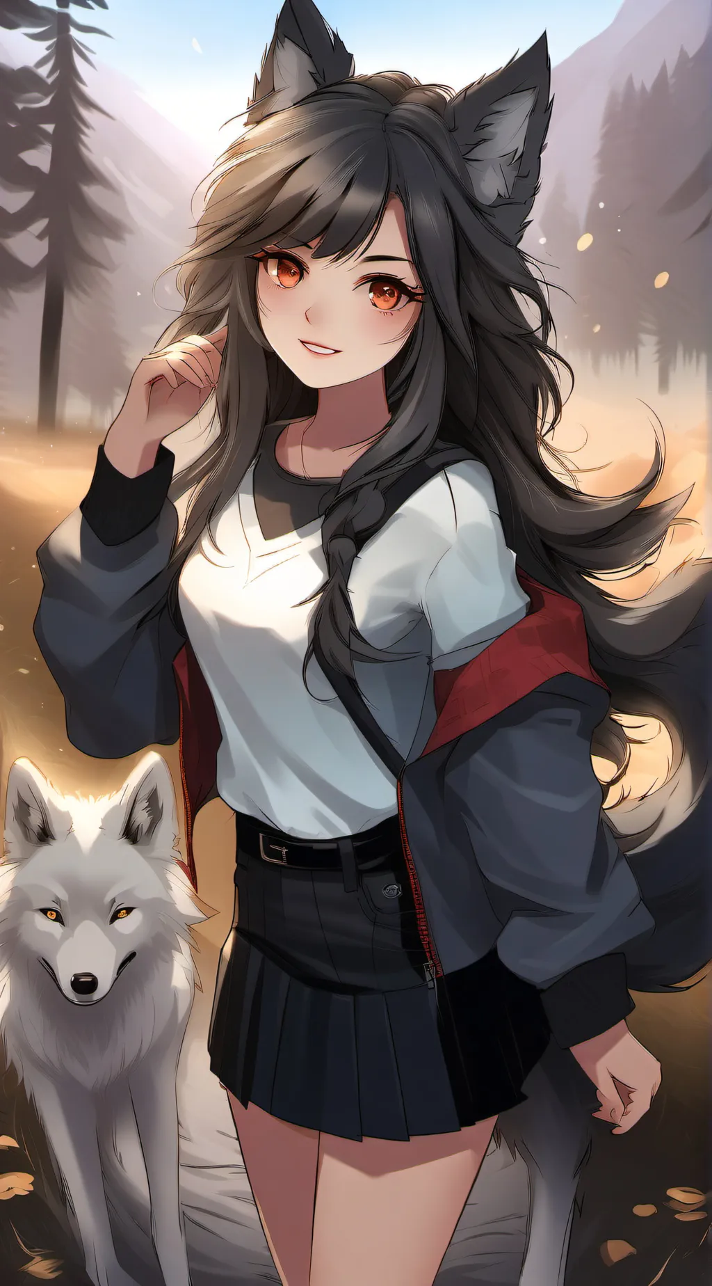 ai character: Amelia background