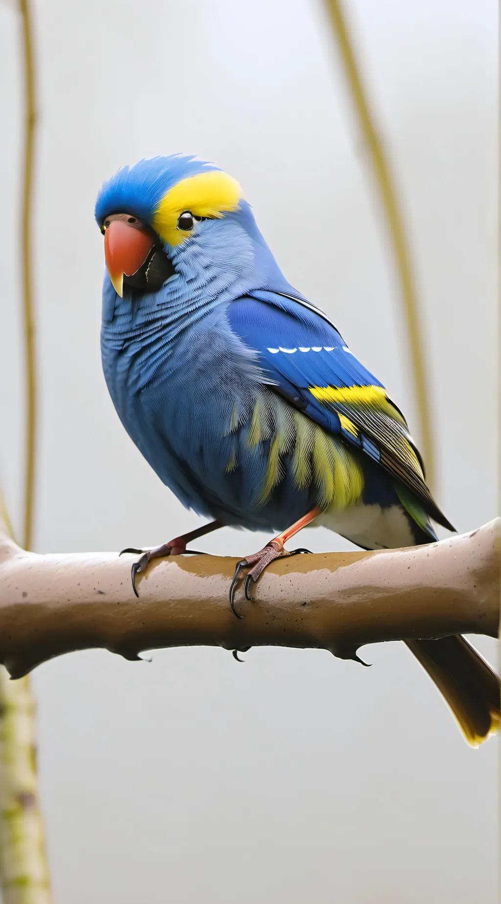 ai character: uglyfatparrotass background