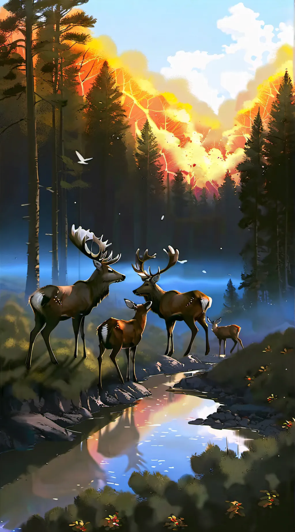 ai character: Knys day left background