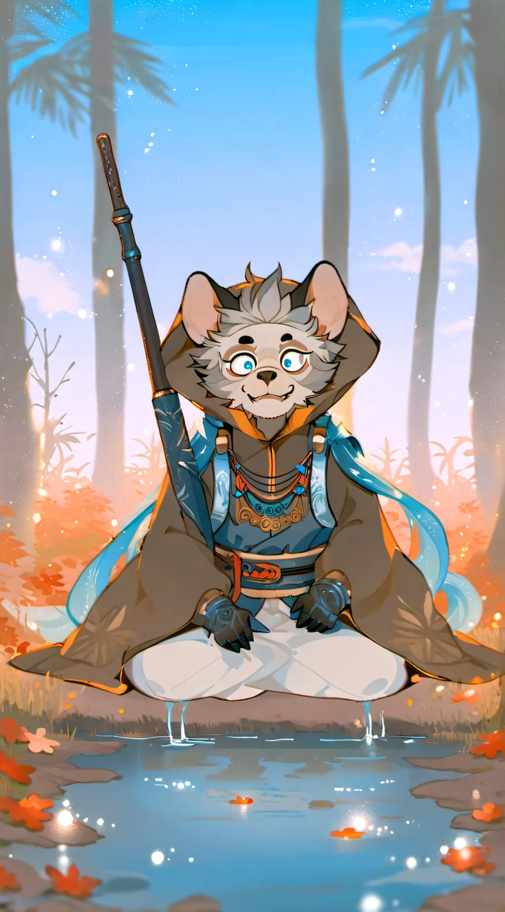 ai character: Me background