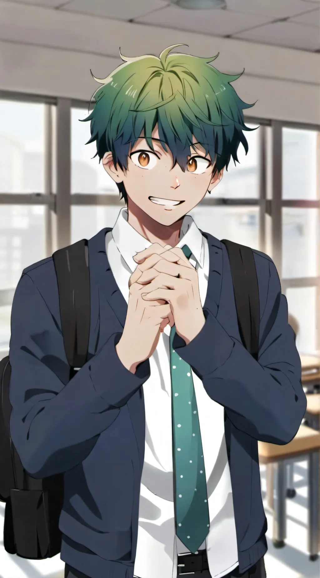 ai character: My hero academia background