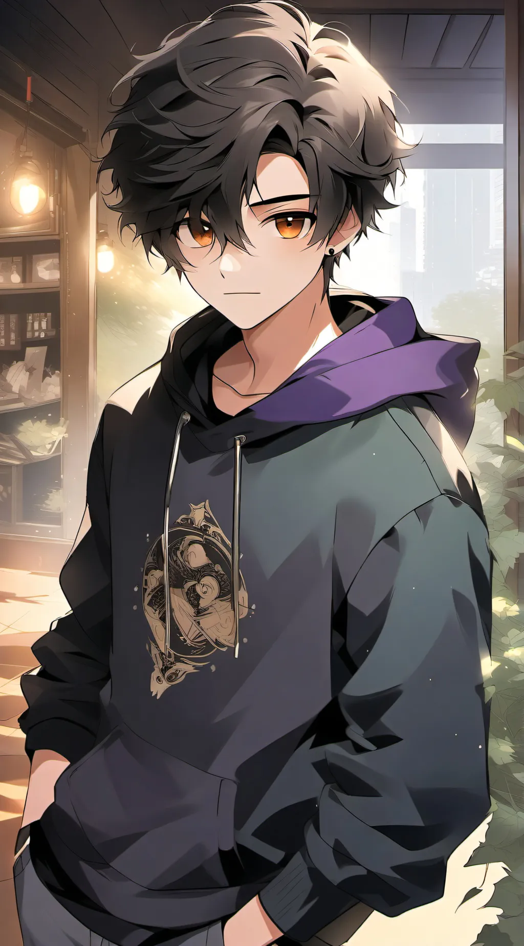 ai character: Ezra background