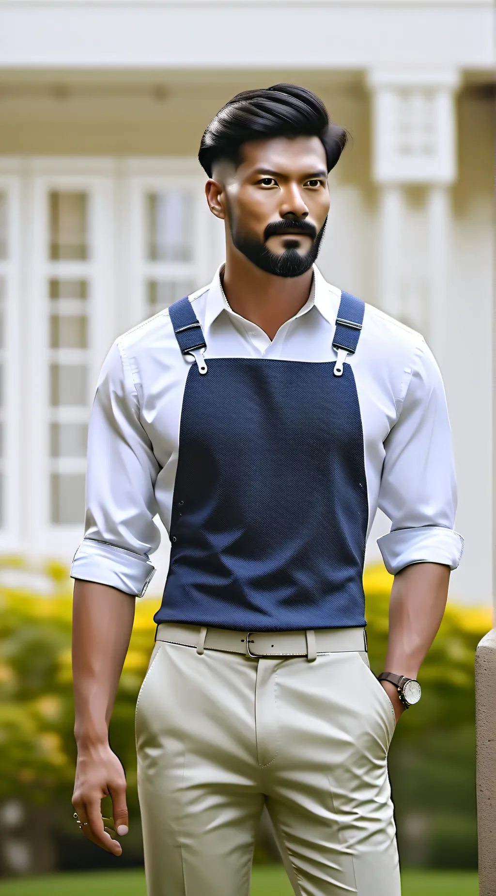 ai character: Evan background