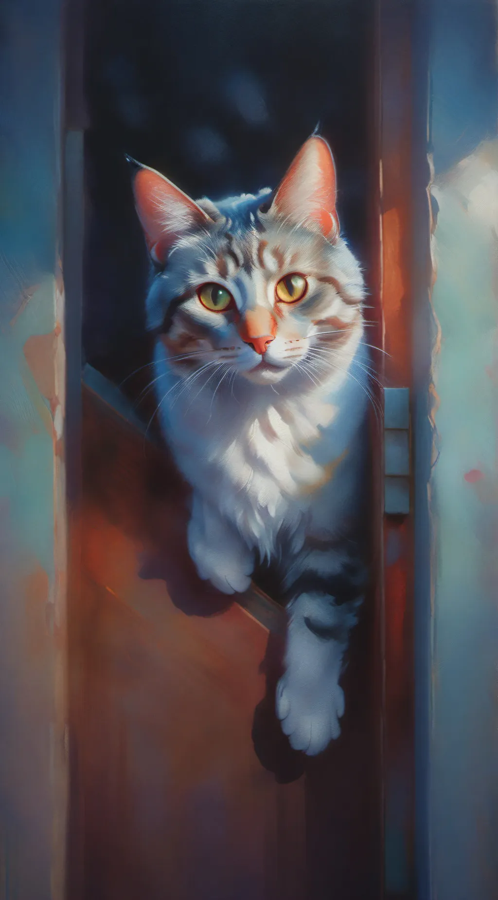 ai character: neko seek  background