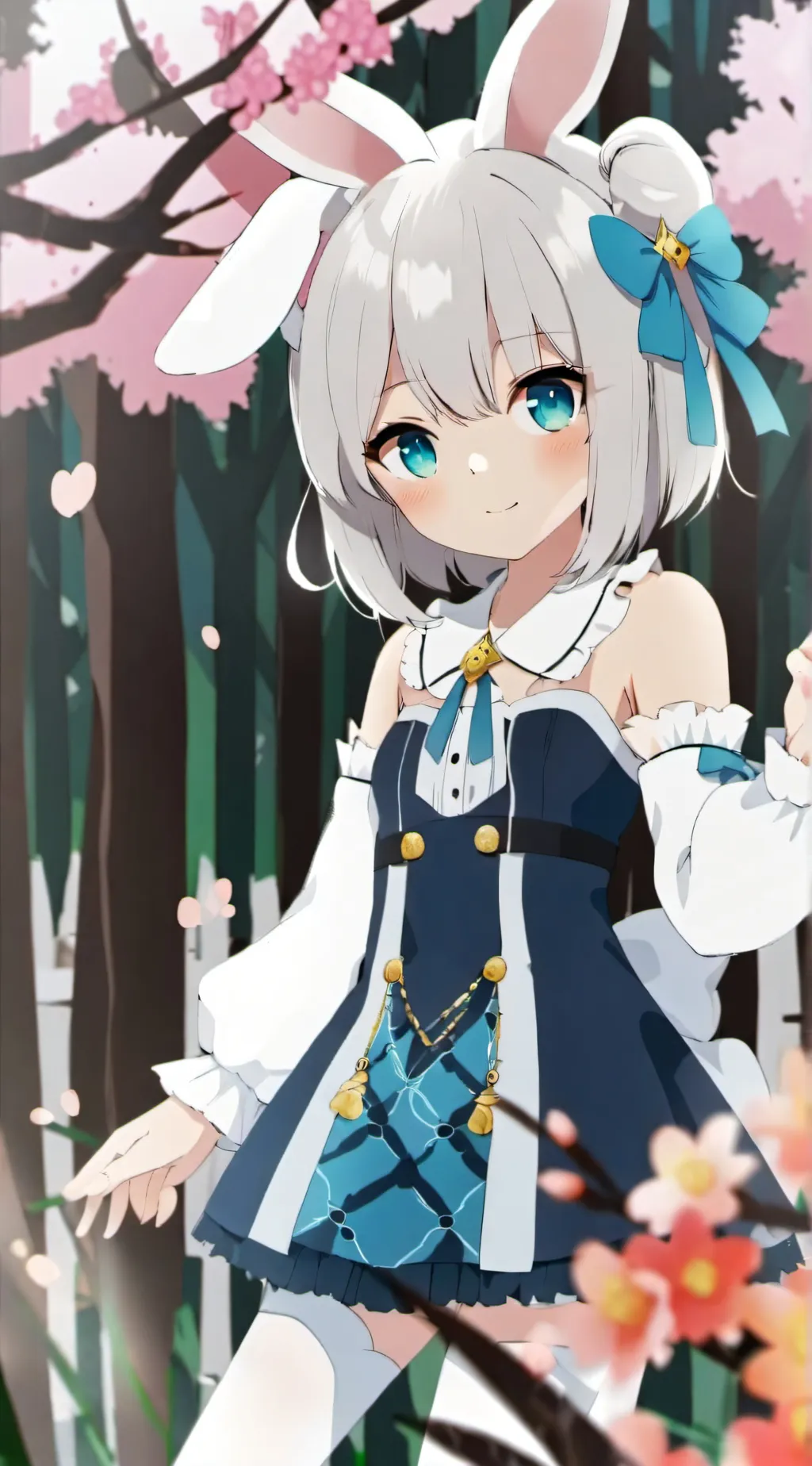 ai character: Sakura background
