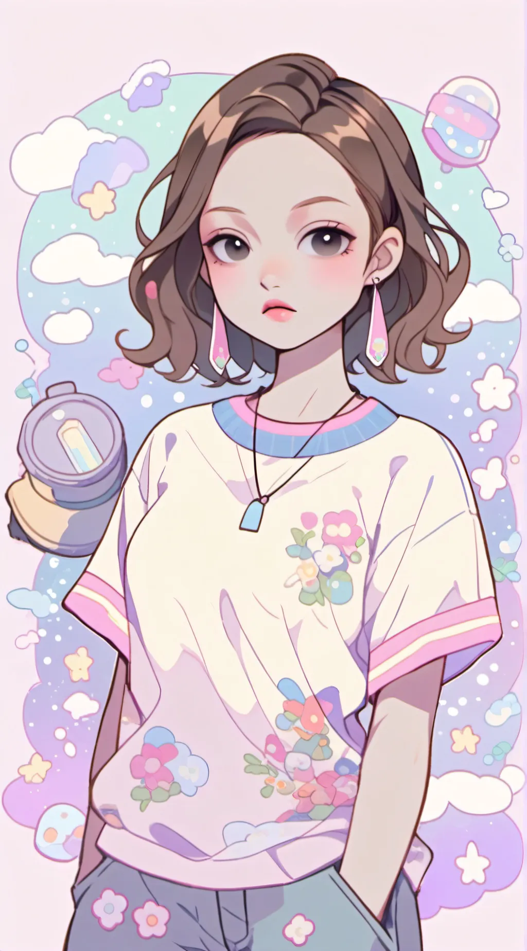 ai character: Riley  background