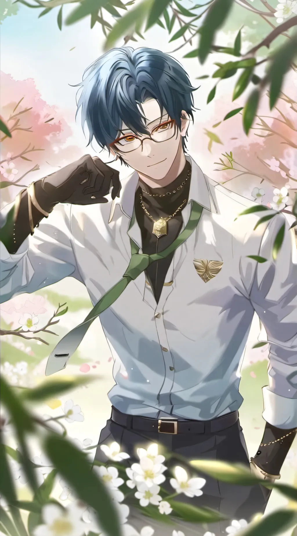 ai character: Iida  background